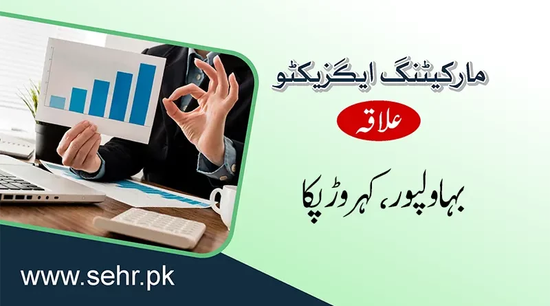 SEHR Marketing Executive Bahawalpur