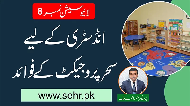 Live with Munawar Malik, Sehr Project and Sehr App